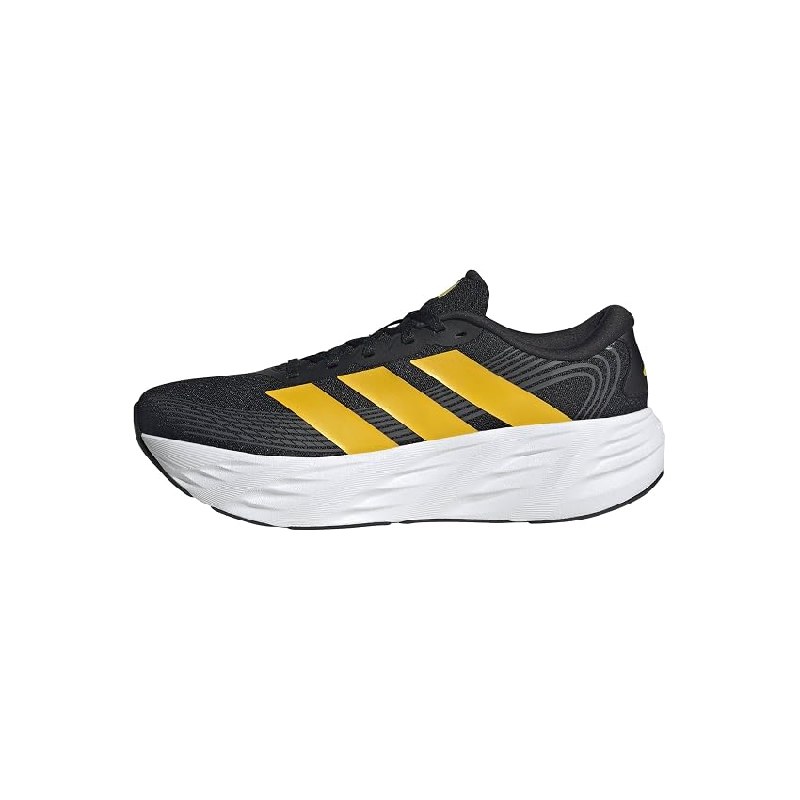adidas Hombre Galaxy 8 Running Shoes, Core Black/Bold Gold/Carbon