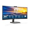 Philips 34E1C5600AM – Monitor Curvo WQHD de 34 Pulgadas, Webcam