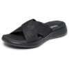 Skechers ON-THE-GO 600 GLISTENING, Sandalia con punta abierta para Mujer