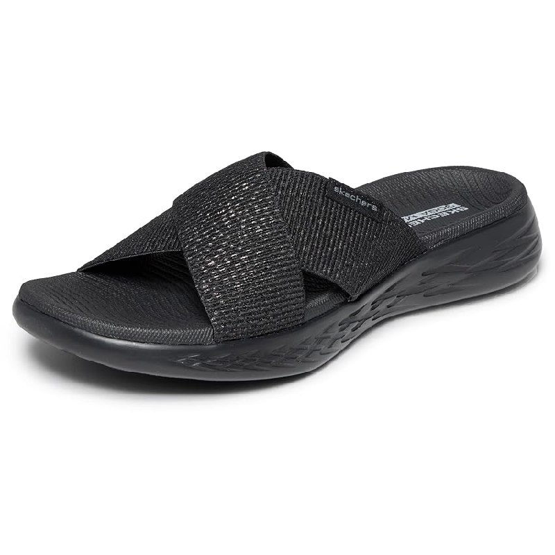 Skechers ON-THE-GO 600 GLISTENING, Sandalia con punta abierta para Mujer