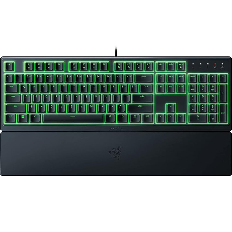 Razer Ornata V3 X – Teclado para Juegos de Bajo Perfil (Interruptores de Membrana Silenciosos)