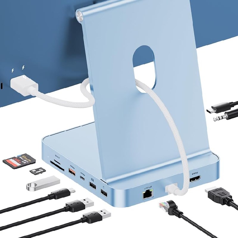 Hub USB-C para iMac de 24″ M1/M3/M4 con Carcasa para SSD M.2 NVMe de 4 TB