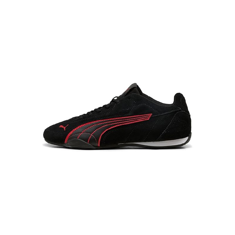 Puma Catch Suede Zapatillas Adulto, Negro (Black x Red)