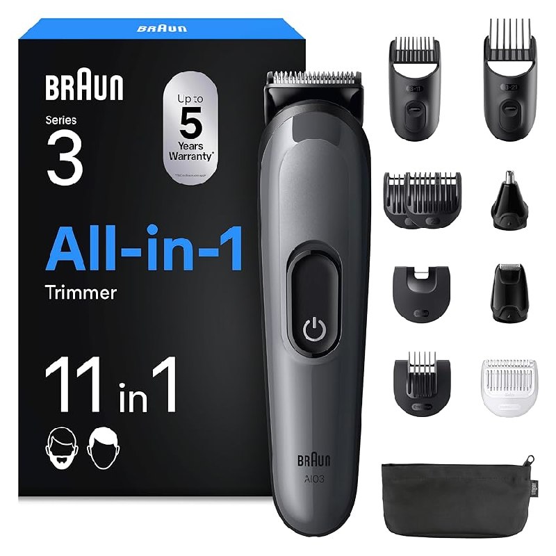 Braun Recortadora Todo en Uno Series 3, AIO3565