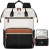 MATEIN Mochila Portatil 17 Pulgadas Mujer Set de 2 Piezas, Mochila Trabajo
