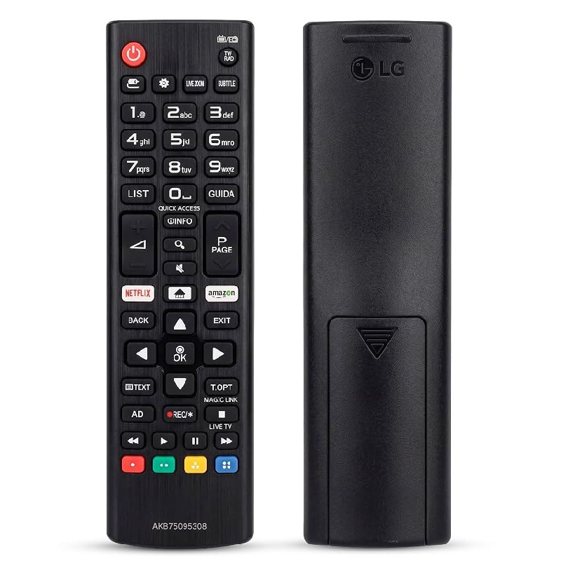 Mando Universal TV LG AKB75095308 – Reemplazo Mando LG Smart TV con identicas Funciones