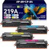 219A (con Chip) Juego de tóner Compatible con HP Color LaserJet Pro MFP 3302FDWG 3302FDW)