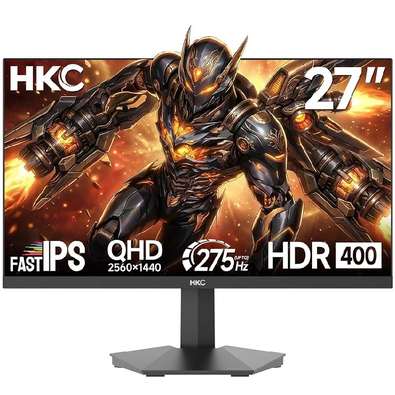 HKC Monitor Gaming 27 Pulgadas QHD Fast IPS 260Hz(OC 275Hz)