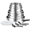 Tefal Ingenio Emotion – Juego de 7 Piezas + 6 Accesorios, Acero inoxidable