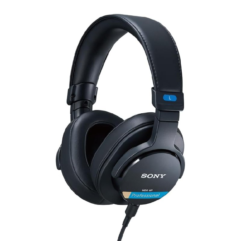 Sony MDR-M1 Auriculares de Estudio Cerrados – Cableados, reproducción de Banda Ultra Ancha (5Hz)