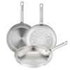 Tefal Duetto On – Juego de 3 Sartenes, Acero Inoxidable