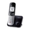 Panasonic KX-TG6851SPB Teléfono Inalámbrico Digital, Unidad Base y Auriculares