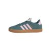 adidas Mujer VL Court 3.0 Shoes, Preloved Teal/Clear Pink/Gold Metallic