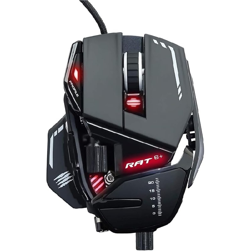 Mad Catz R.a.t. 8+ Mouse Gaming Mano Destra Usb Tipo A Ottico 16000 Dpi (the Authentic)