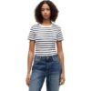 Tommy Hilfiger Camiseta de Manga Corta Mujer Slim Cody con Cuello Redondo