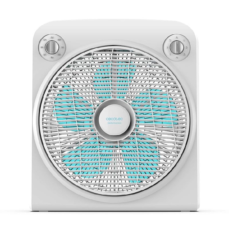 Cecotec Ventilador de Suelo Blanco EnergySilence 6000 Power Box Cool. Motor de Cobre