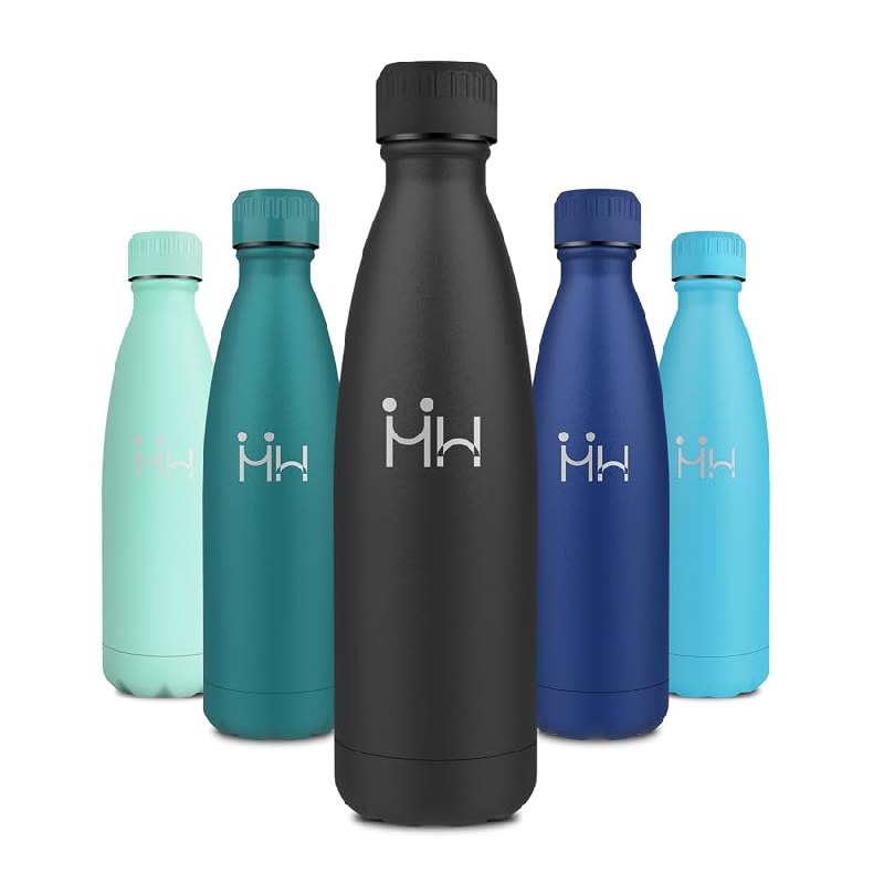 Cantimplora Acero Inoxidable 500ml, A Prueba de Fugas