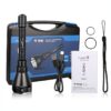 TrustFire Linterna Caza LED Alta Potencia 4800 Lúmenes, T90R Kit 1600 Metros Linterna