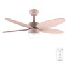Cecotec Ventilador de Techo con Luz EnergySilence Aero 4260 Full Orange de 40 W con