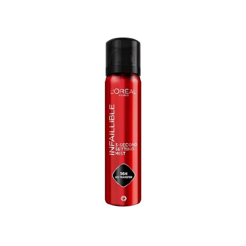 L’Oréal Paris Infaillible Spray Fijador de Maquillaje hasta 36 Horas