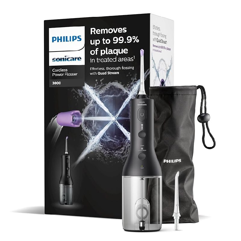 Philips Sonicare Power Flosser 3000 Cordless Irrigador oral, HX3826/33