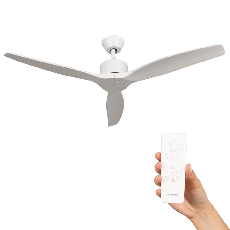 Mellerware – Ventilador de Techo con Mando a Distancia Brizy! | 30 W | 6 Velocidades