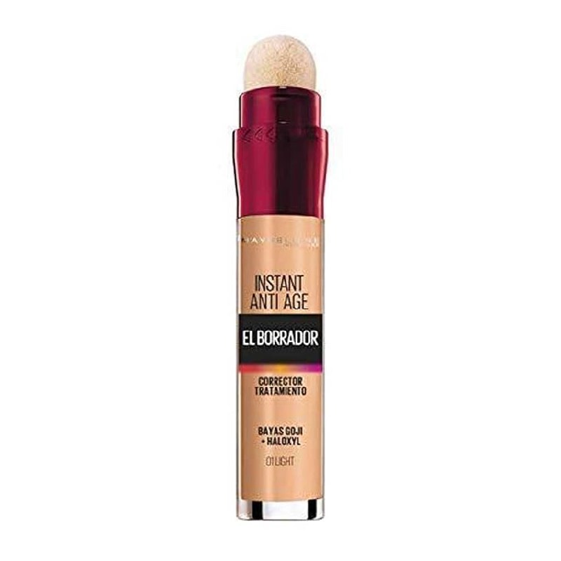 Maybelline New York Instant Anti-Age Corrector de Ojeras, 01 Light