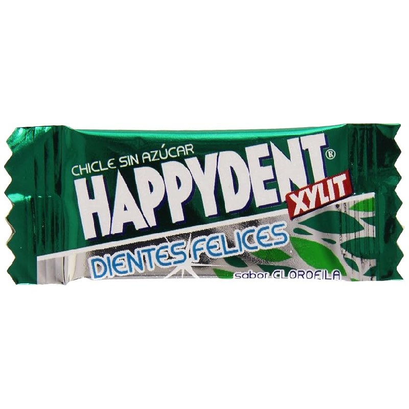Happydent Clorofila, Chicle Sin Azúcar – 200 unidades