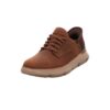 Skechers Hombre Garza Gervin Slip-On, Dark Brown Leather