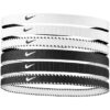 Nike Flex Classic 6PK Diademas para hombre White/Black/White One Size