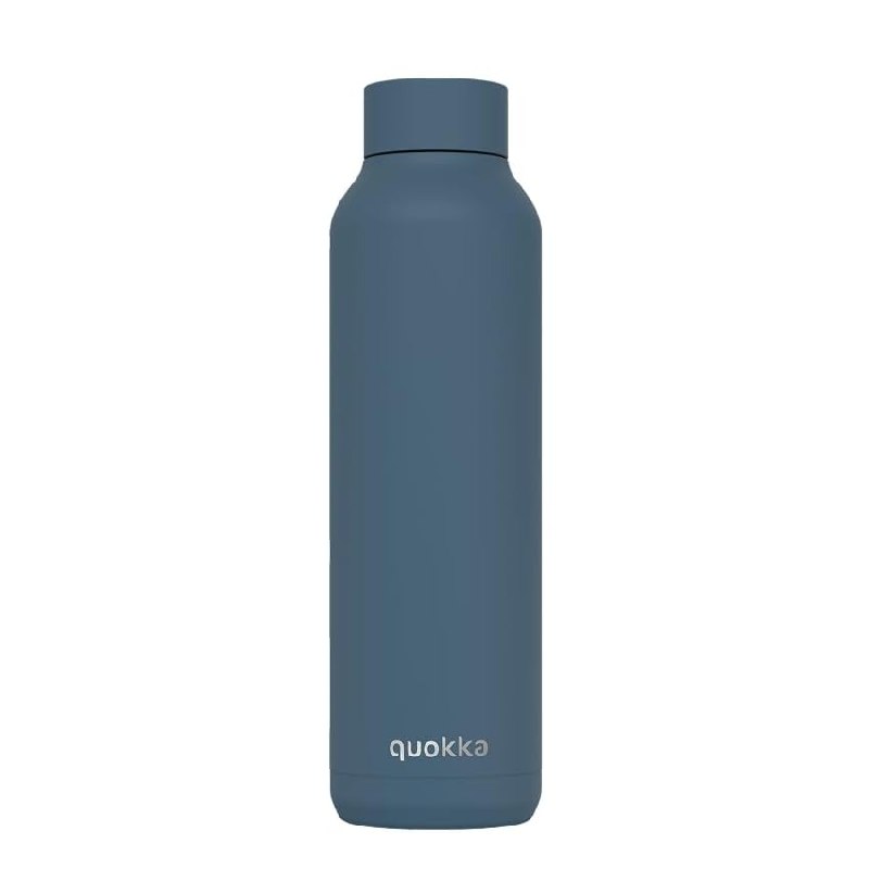 QUOKKA BOTELLA TERMO ACERO INOXIDABLE SOLID STONE BLUE 630 ML