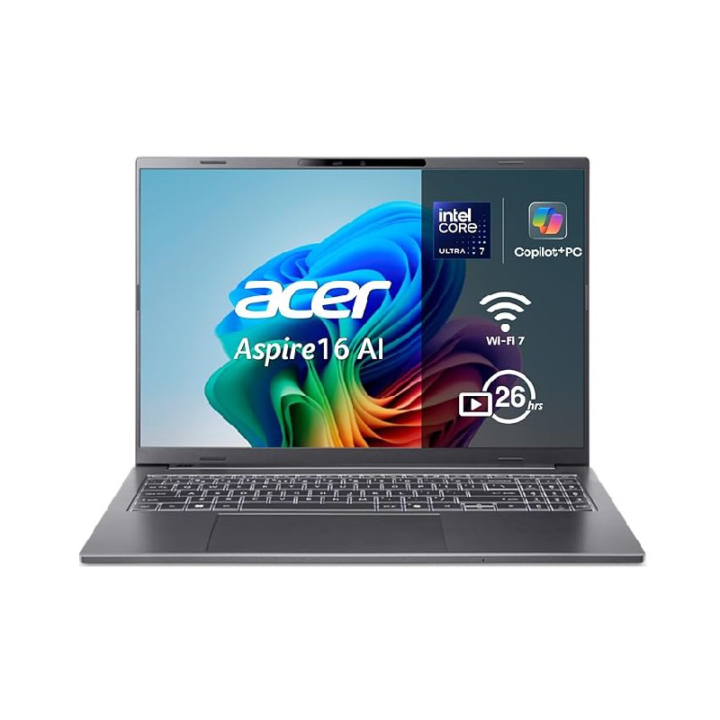 Acer Aspire 16 AI Copilot+ PC, Portátil 16″
