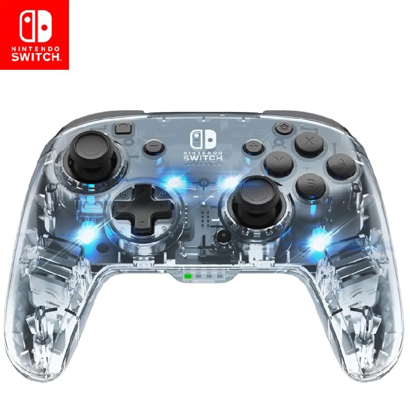 PDP Mando Afterglow Deluxe Wireless Nintendo Switch, Normal
