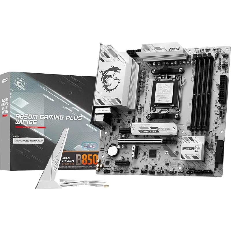 Msi B850m Gaming Plus Wifi6e – Motherboard – Micro Atx – Socket Am5