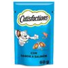 Mars Catisfactions Premios para Gatos, Sabor Salmón (Pack de 6 x 60g)