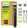 Philips OneBlade 360 Auténtico Barbero, afeitadora y recortadora eléctrica facial y corporal