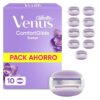 Gillette Venus Comfortglide Breeze, Recambios Para Maquinilla De Afeitar Para Mujer