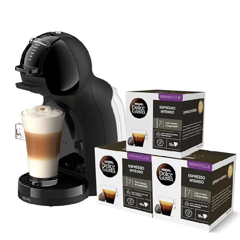 KRUPS Dolce Gusto Mini Me, Cafetera Cápsulas + Café