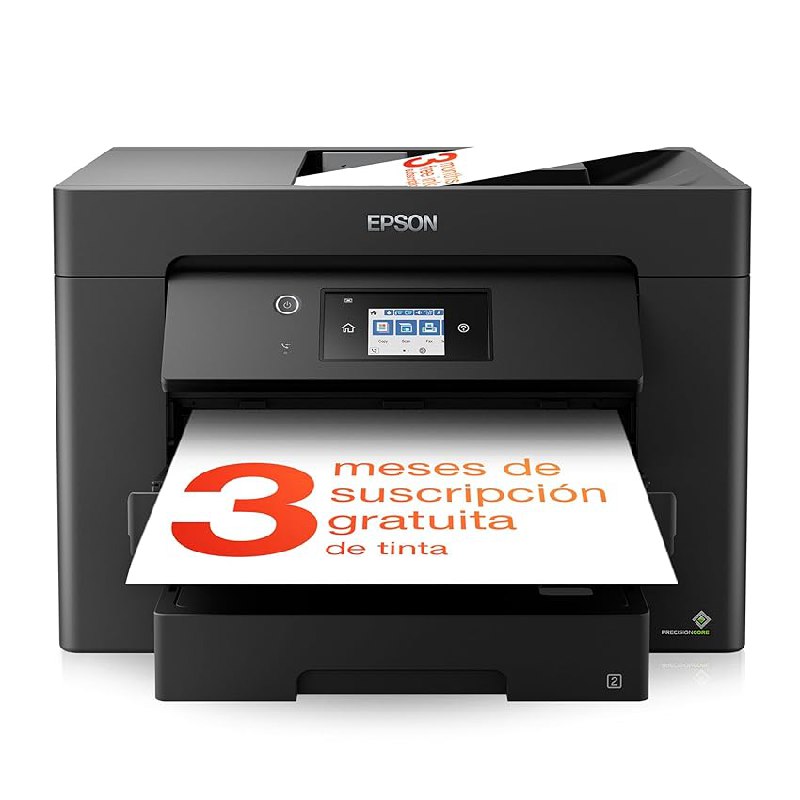 Epson Impresora de inyección de Tinta multifunción Workforce WF