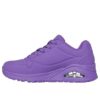 Skechers Uno Stand On Air Zapatillas para Mujer, Purple Durabuck/Mesh