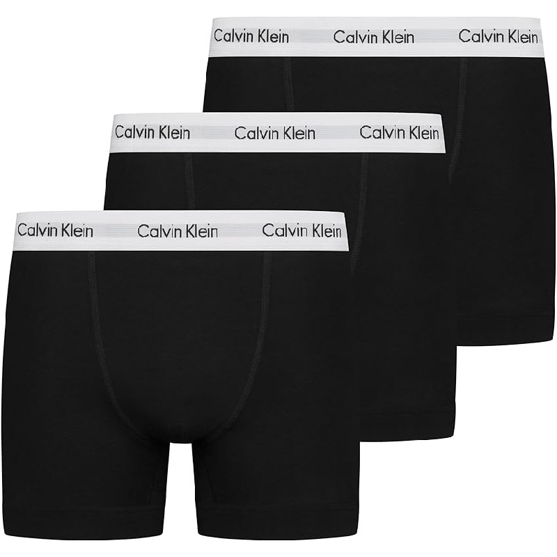 Calvin Klein Calzoncillos bóxer Hombre Pack de 3 Trunks Ropa Interior