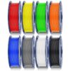 SUNLU 250G*8 PETG Filament Paquete, 250G por Carrete