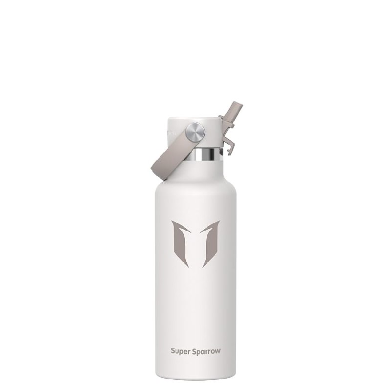 Sparrow Botella Agua Acero Inoxidable 500ml FlipFlow Botella Termica Niños