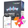 Nanoleaf Shapes Triangle Starter Kit, 9 Triángulos Luminosos LED RGBW