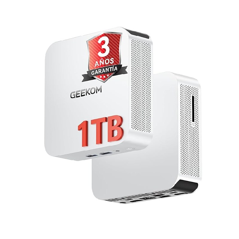 GEEKOM Mini PC A5 Pro 2026 Edition con AMD Ryzen 5 7530U, 16GB RAM+ 1TB SSD