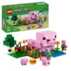 LEGO Minecraft La Casa-Cerdo Bebé, Granja con Animales de Juguete
