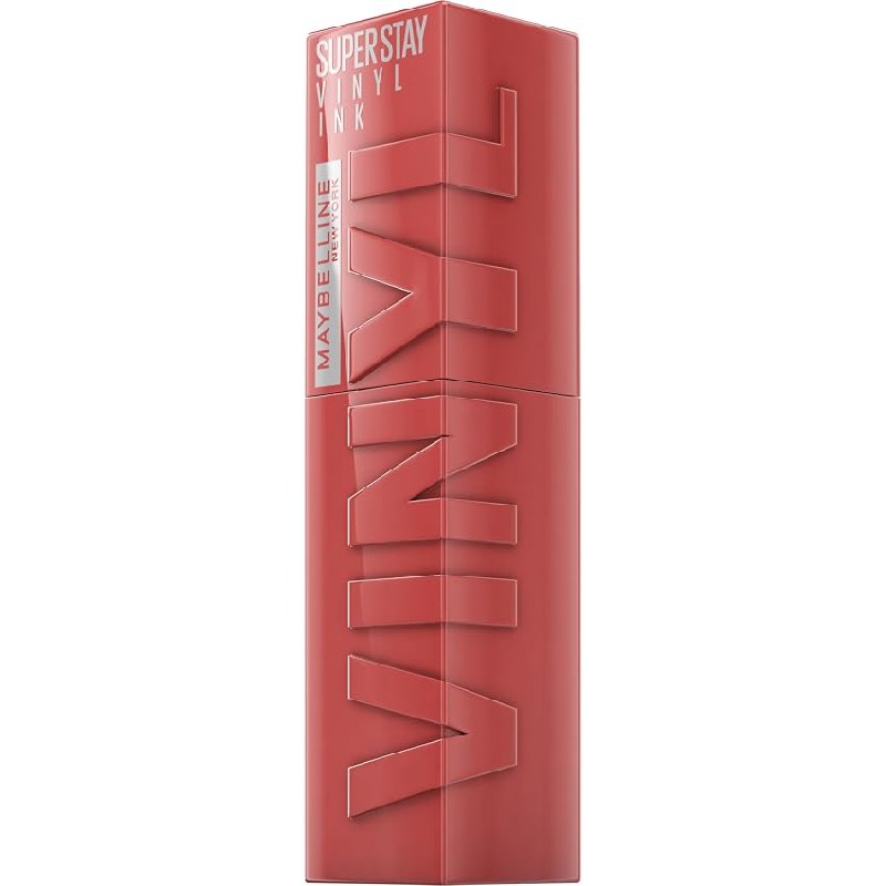 Maybelline New York SuperStay Vinyl Ink Efecto Vinilo Fijo, 15 Peachy