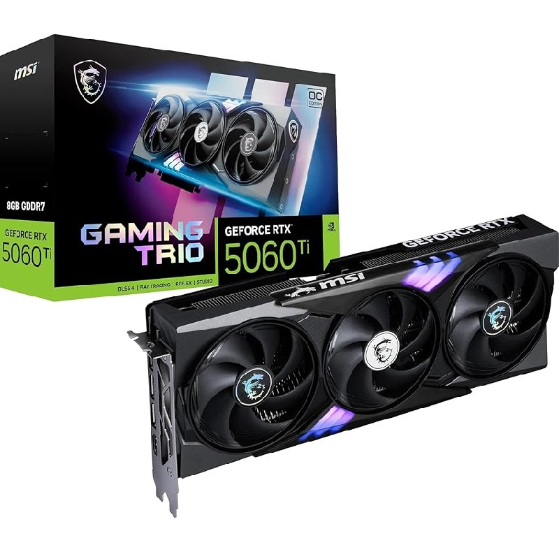 MSI GeForce RTX 5060 Ti 8G Gaming Trio OC