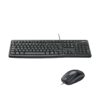 Logitech MK120 Combo con Teclado y Ratón con Cable para Windows
