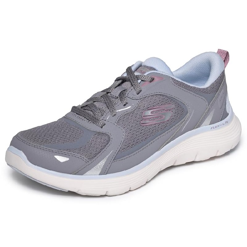 Skechers Flex Appeal 5.0 Retro Rush – Tenis para Mujer, Color carbón